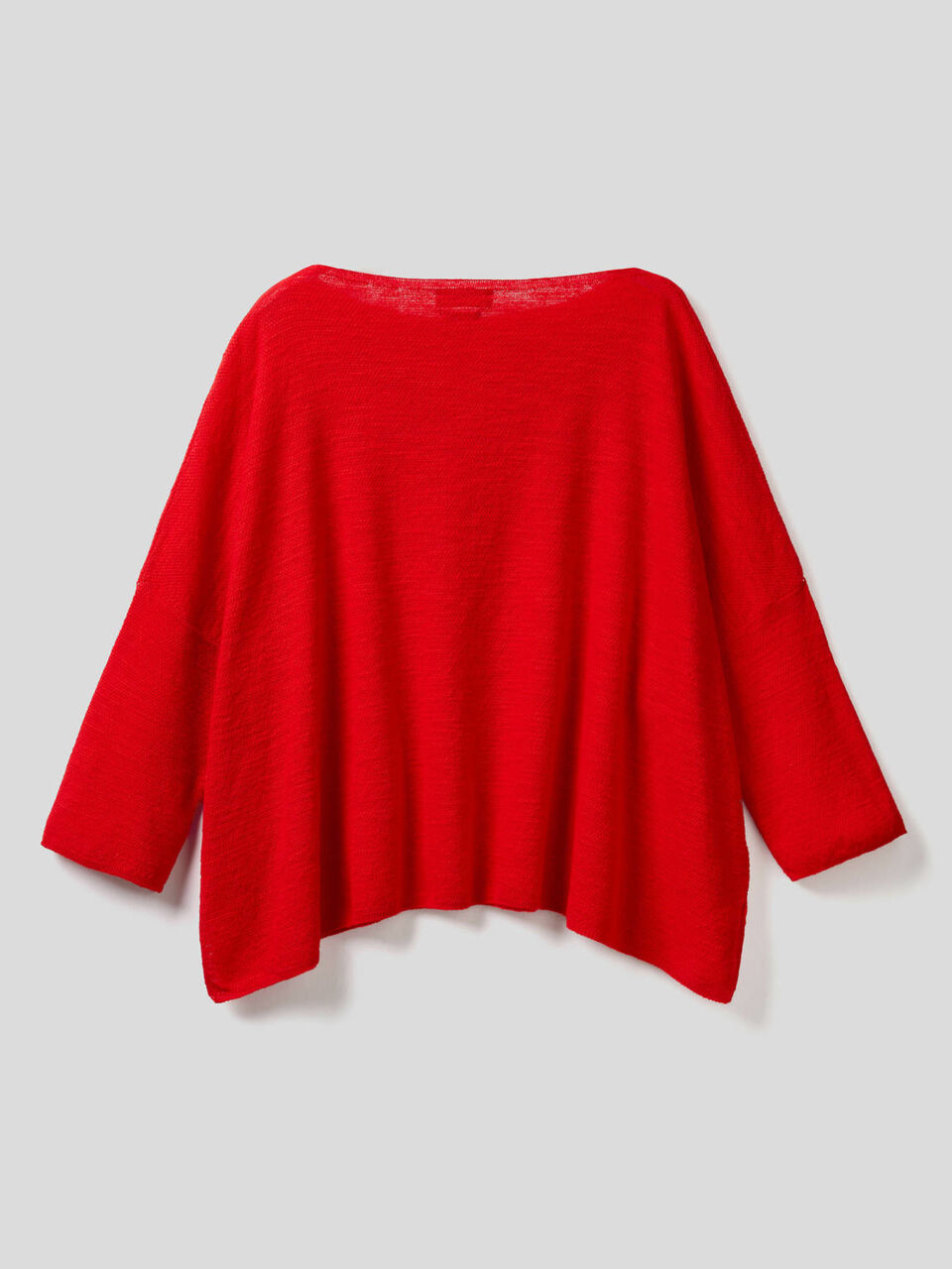 Knit sweater with boat neck image number 2