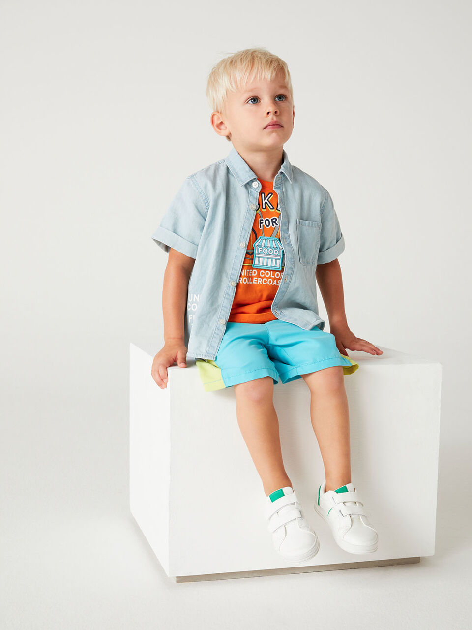 Short sleeve shirt with print image number 1
