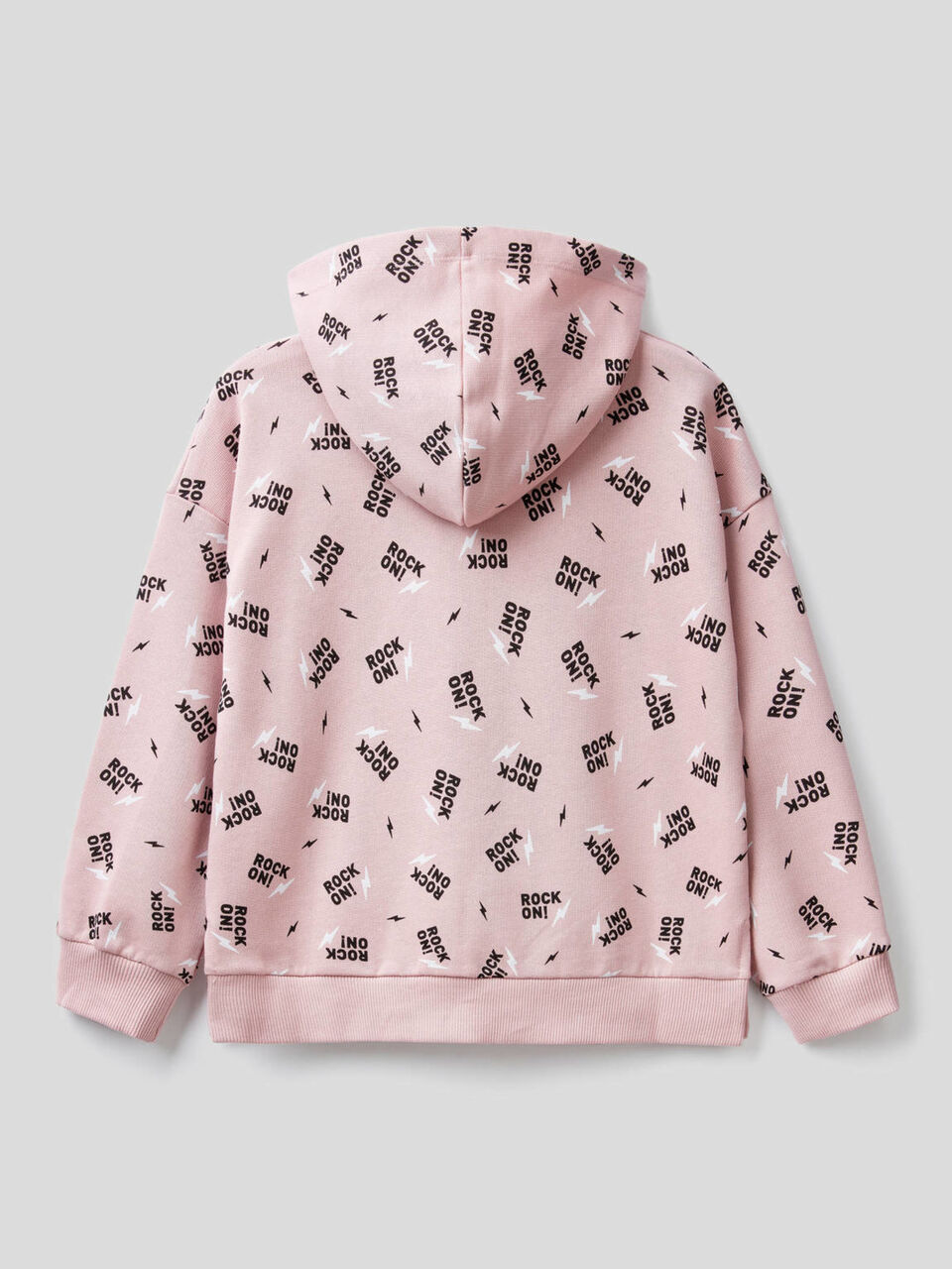 Gemustertes Sweatshirt mit Kapuze image number 2