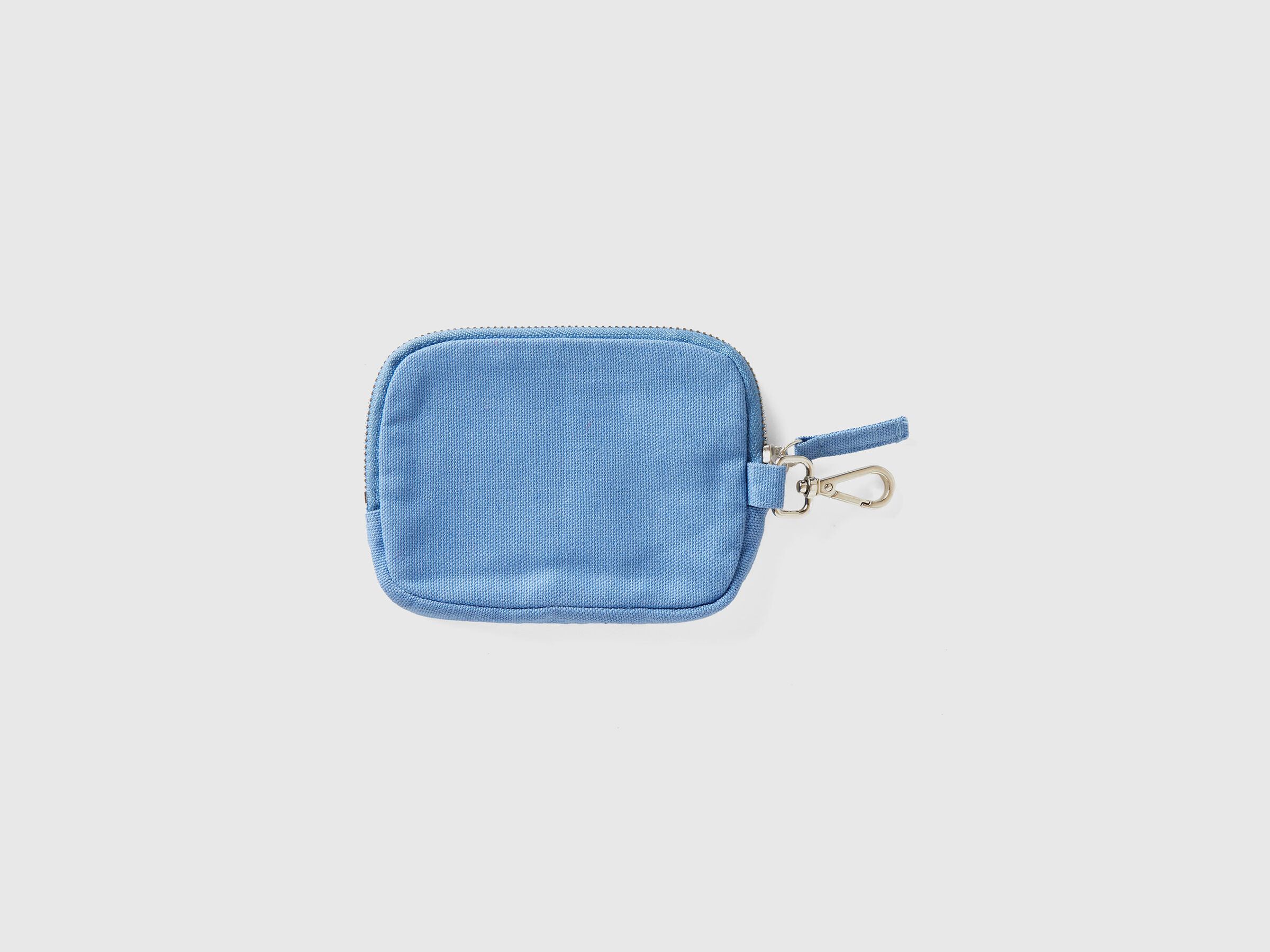 Light blue keychain and coin purse image number 1