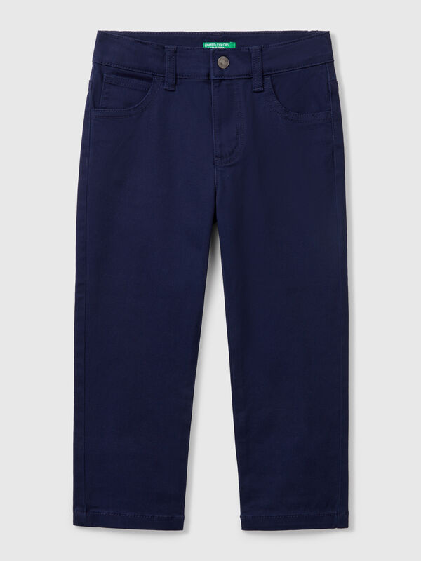 Pantaloni stretch cinque tasche Bambino