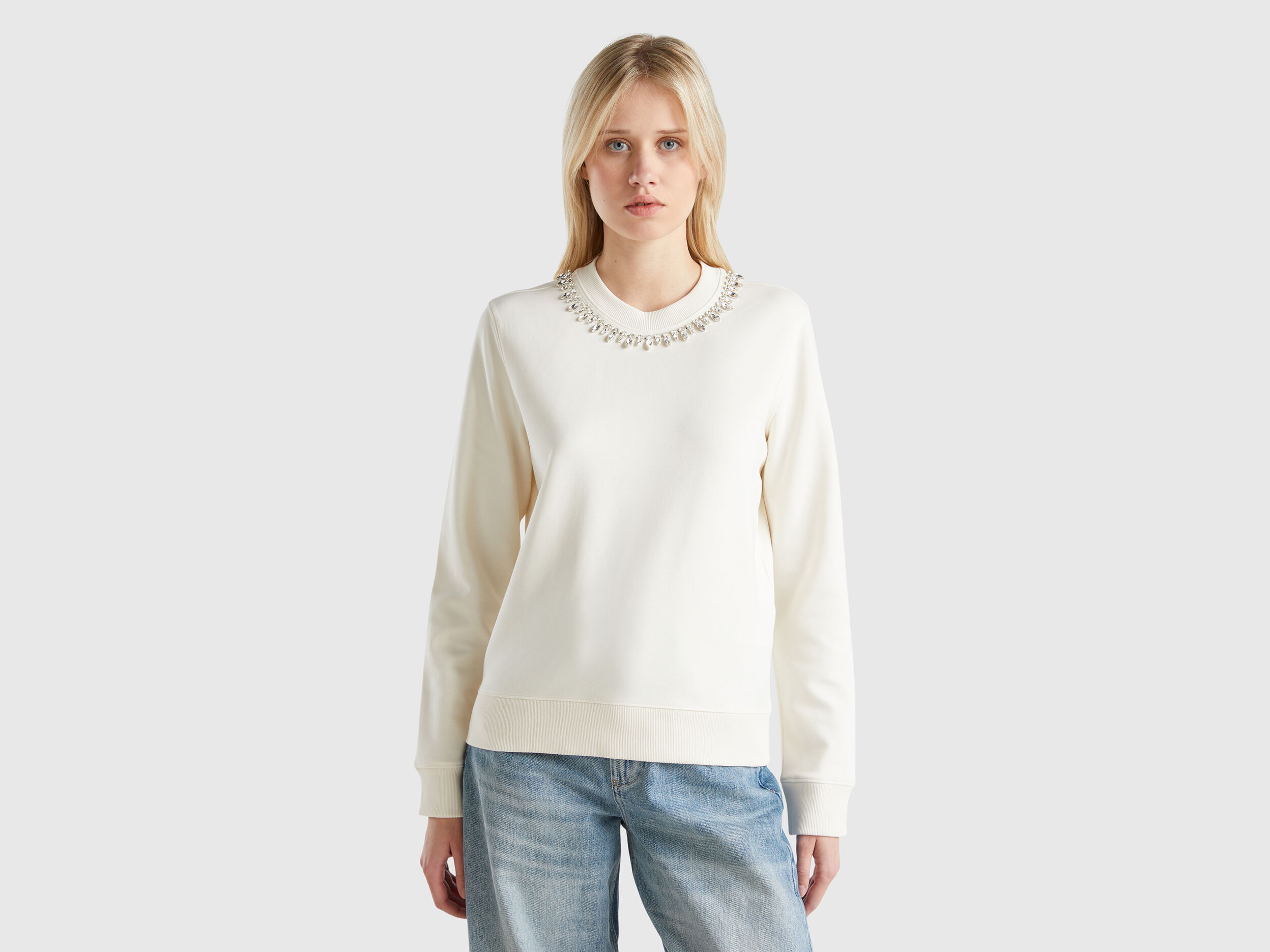 Felpe Donna Con Cappuccio Senza o Girocollo