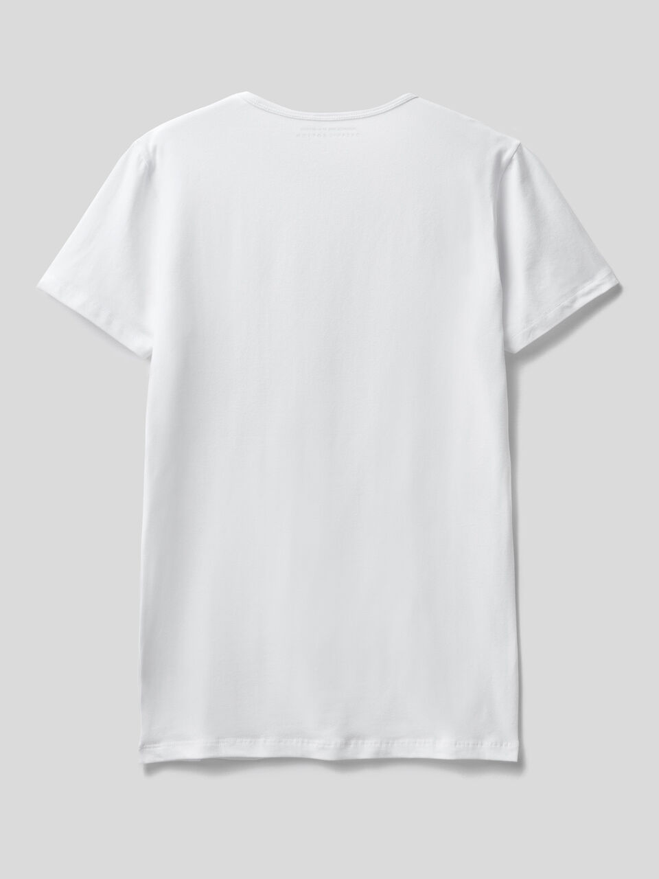 T-shirt en coton bio stretch image number 2
