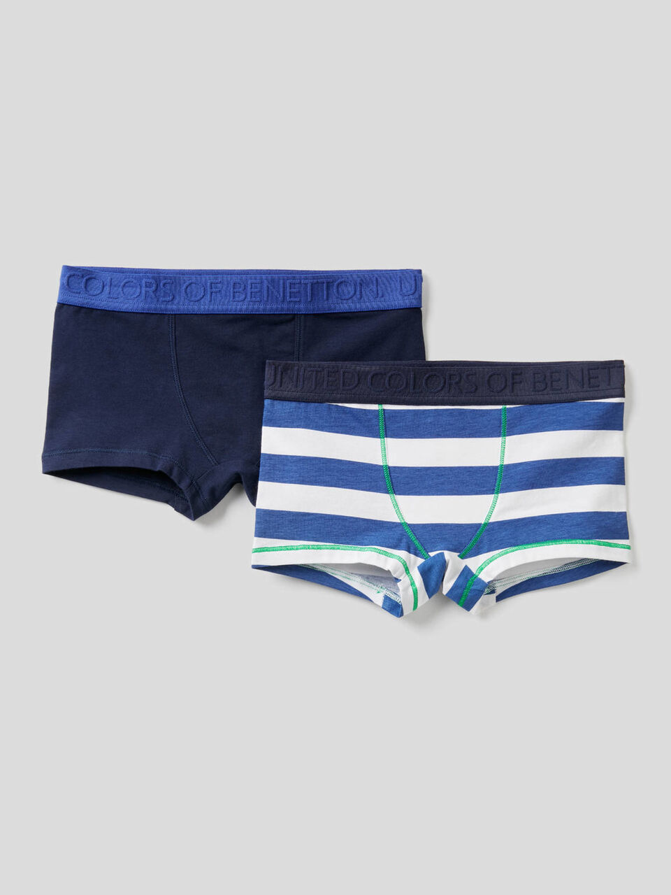Due boxer in cotone stretch image number 1