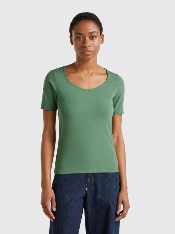 Slim-Fit-T-Shirt Damen