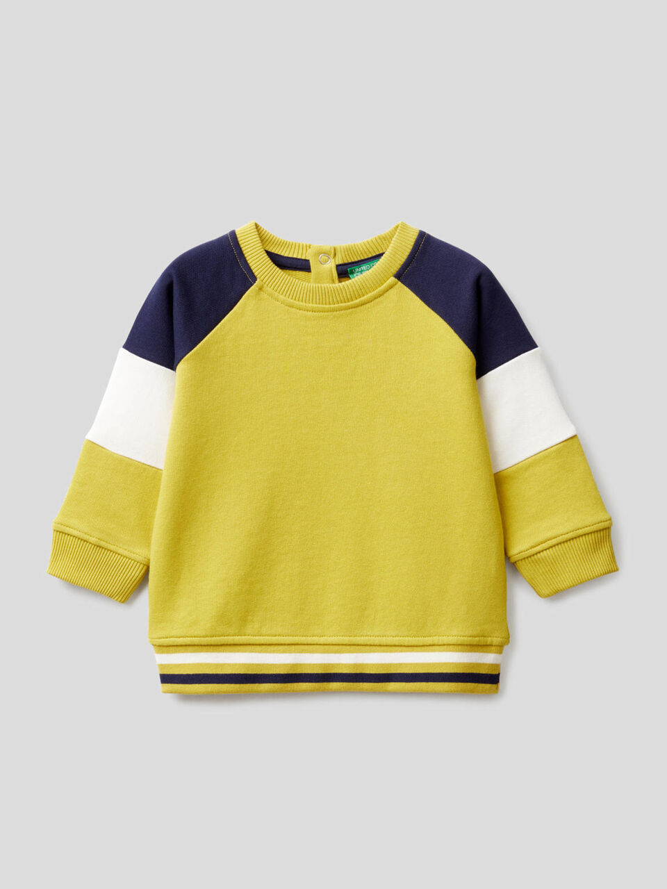 Sweat avec manche color block image number 1