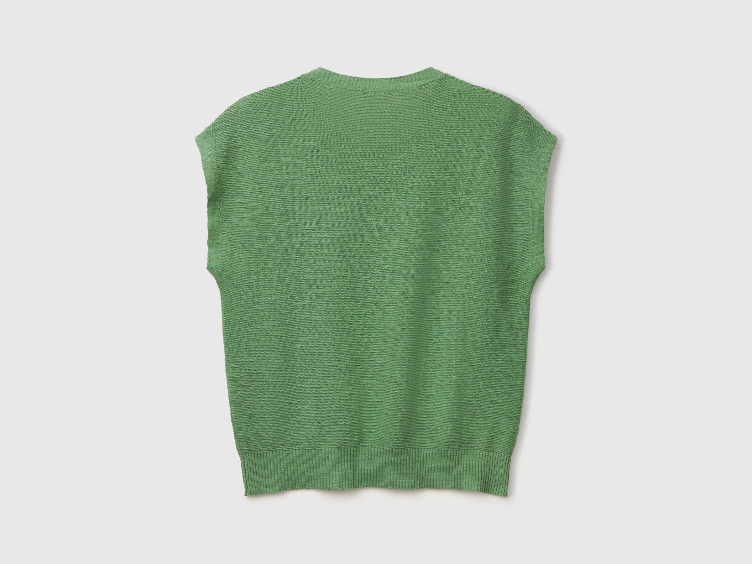 SLEEVELESS SWEATER Femme image number 4