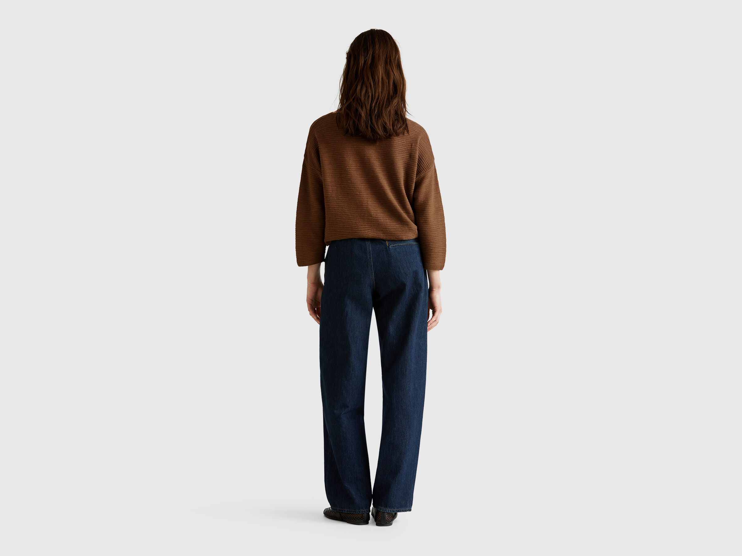 BOAT-NECK SWEAT.L/S Women image number 1