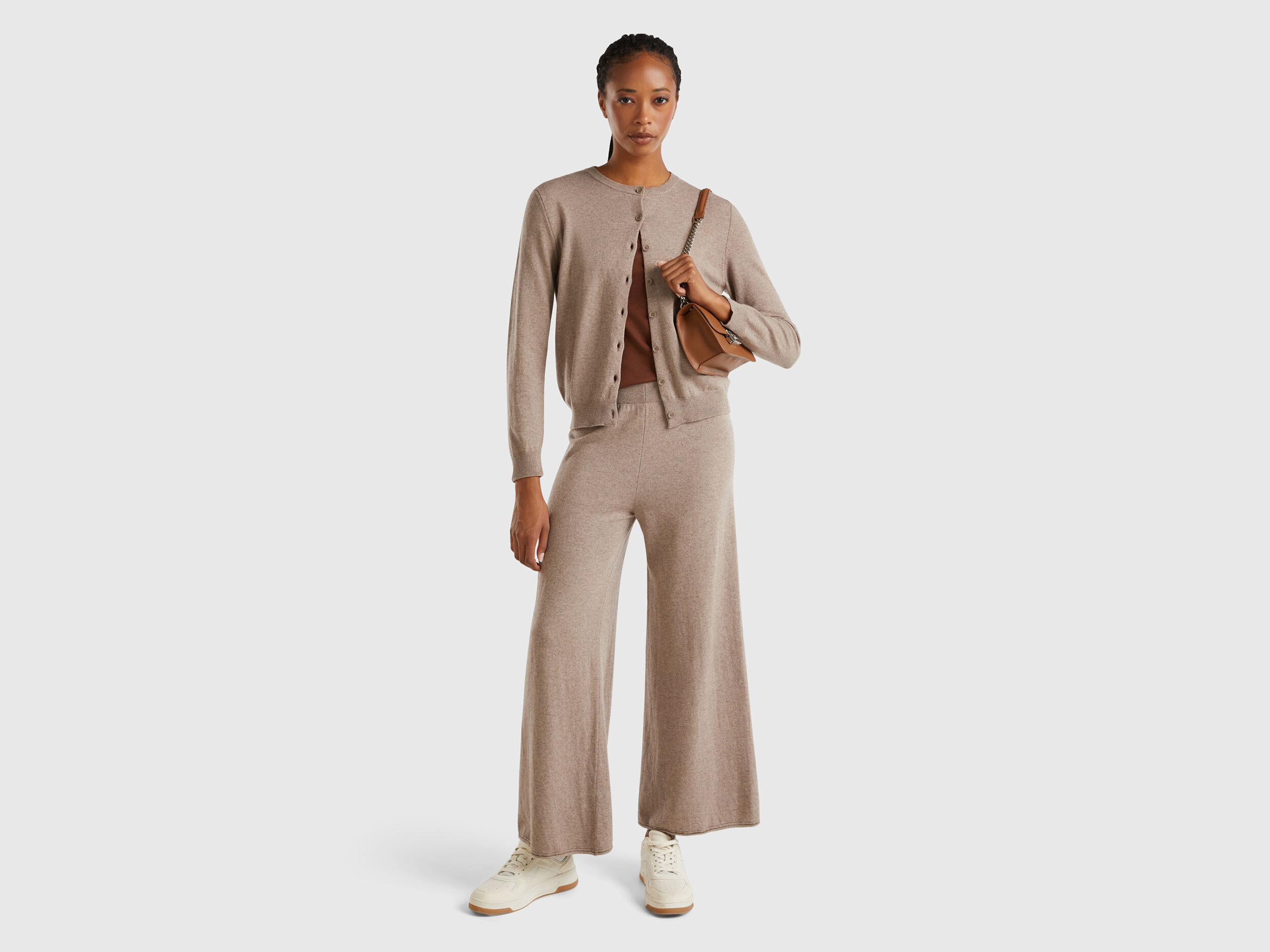 Pantalons Larges Femme Nouvelle Collection 2024 Benetton