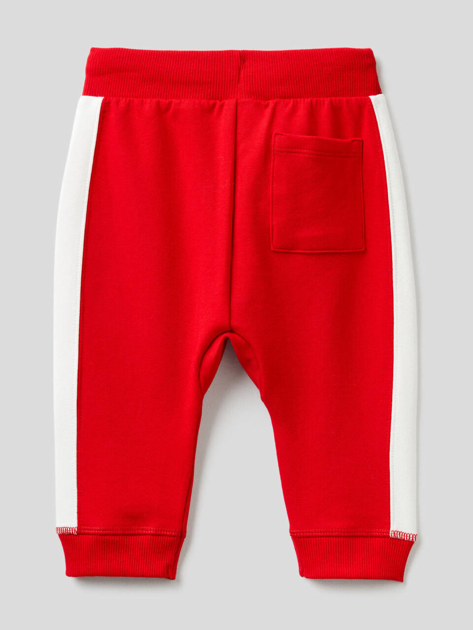 Pantalon en molleton de coton bio stretch image number 2