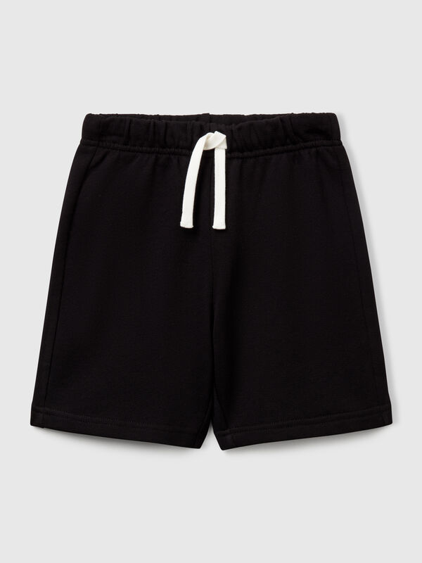 Bermudashorts aus Baumwollfleece Jungen