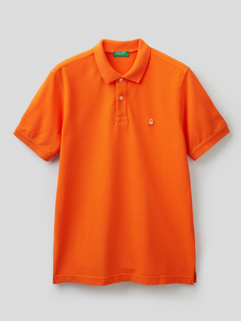 Polo a manica corta 100% cotone image number 1