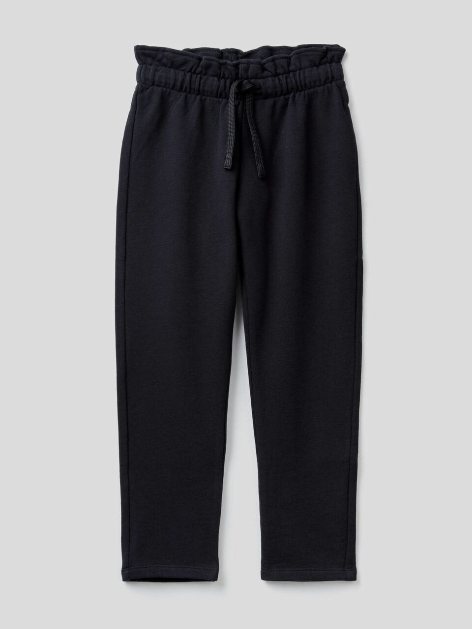 Hose aus Sweatstoff mit gerafftem Bund image number 1