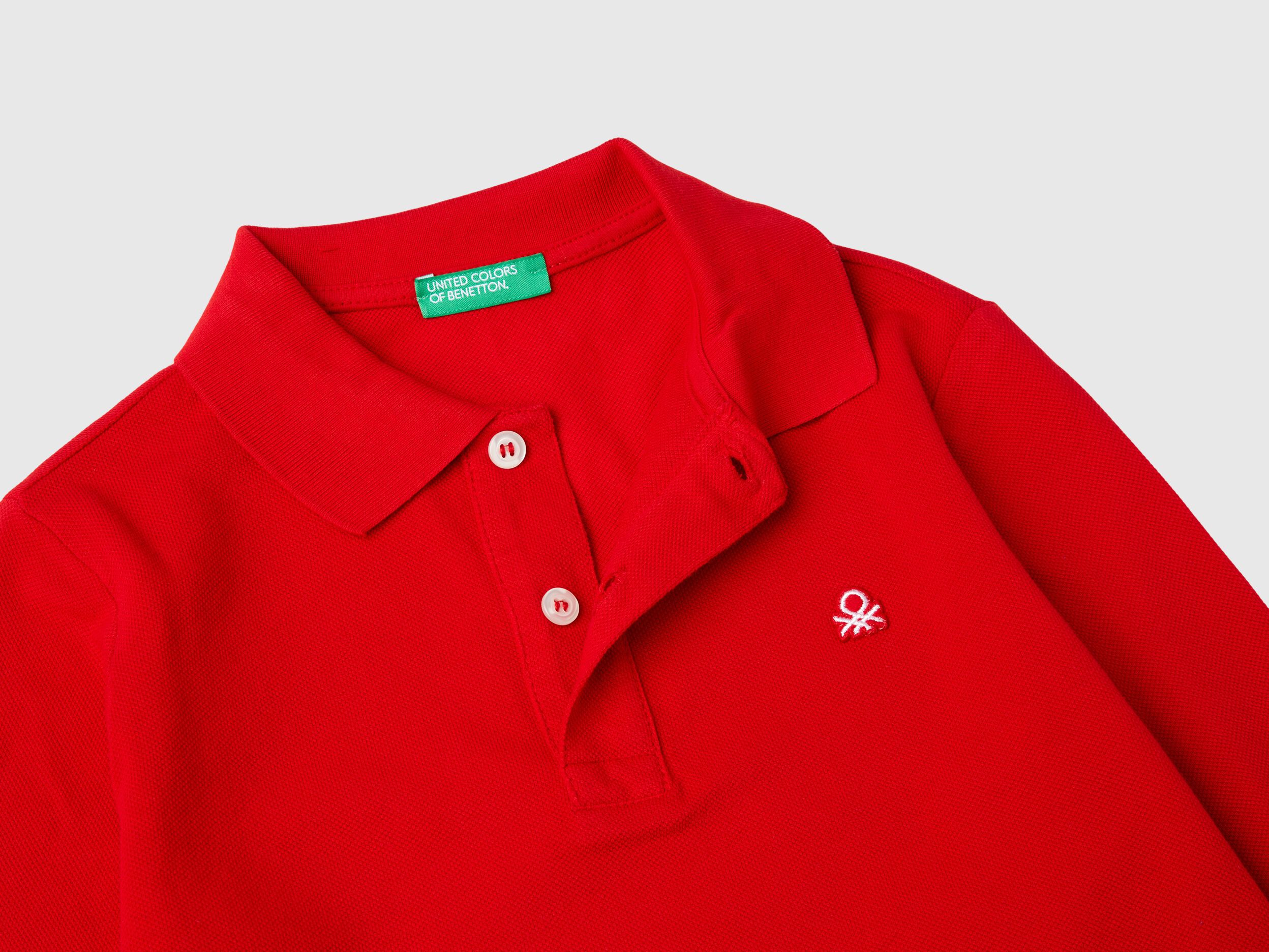 Polo bambino manica lunga benetton on sale