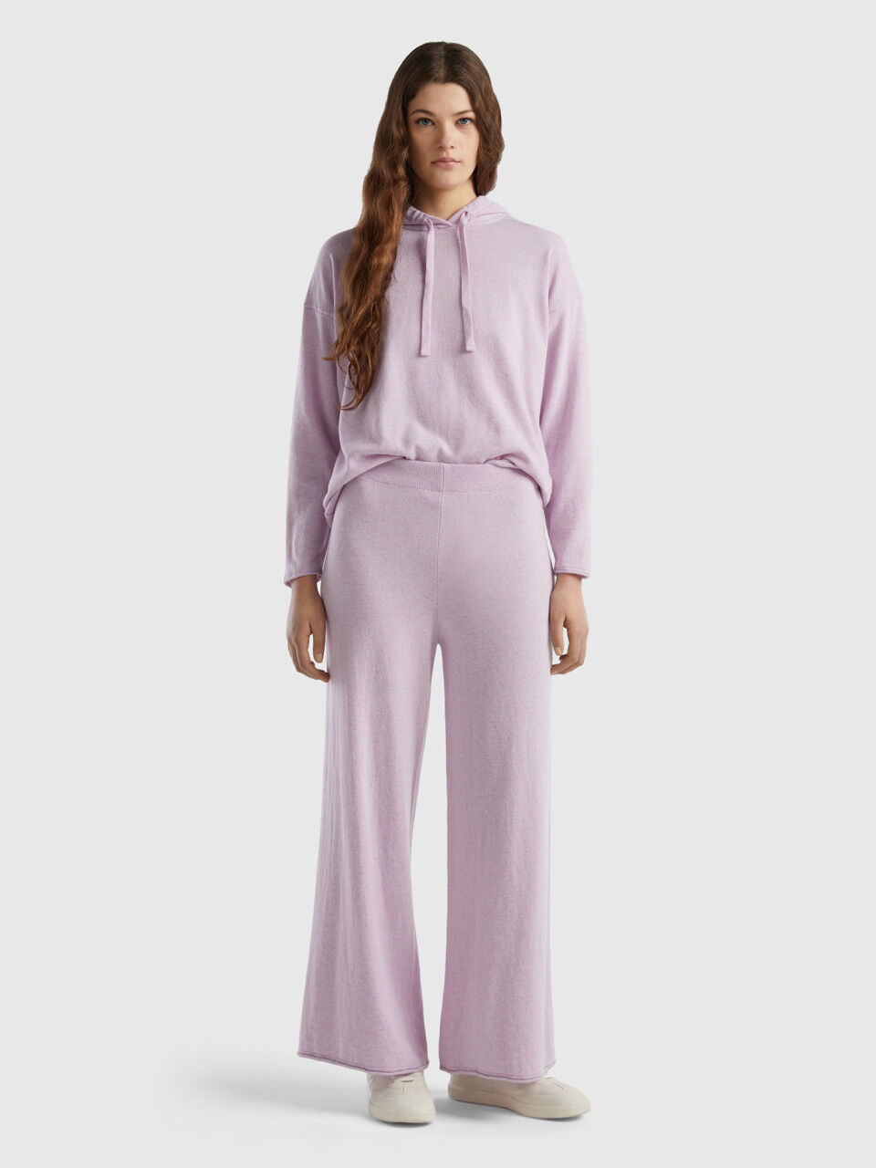 Pantaloni a discount palazzo benetton