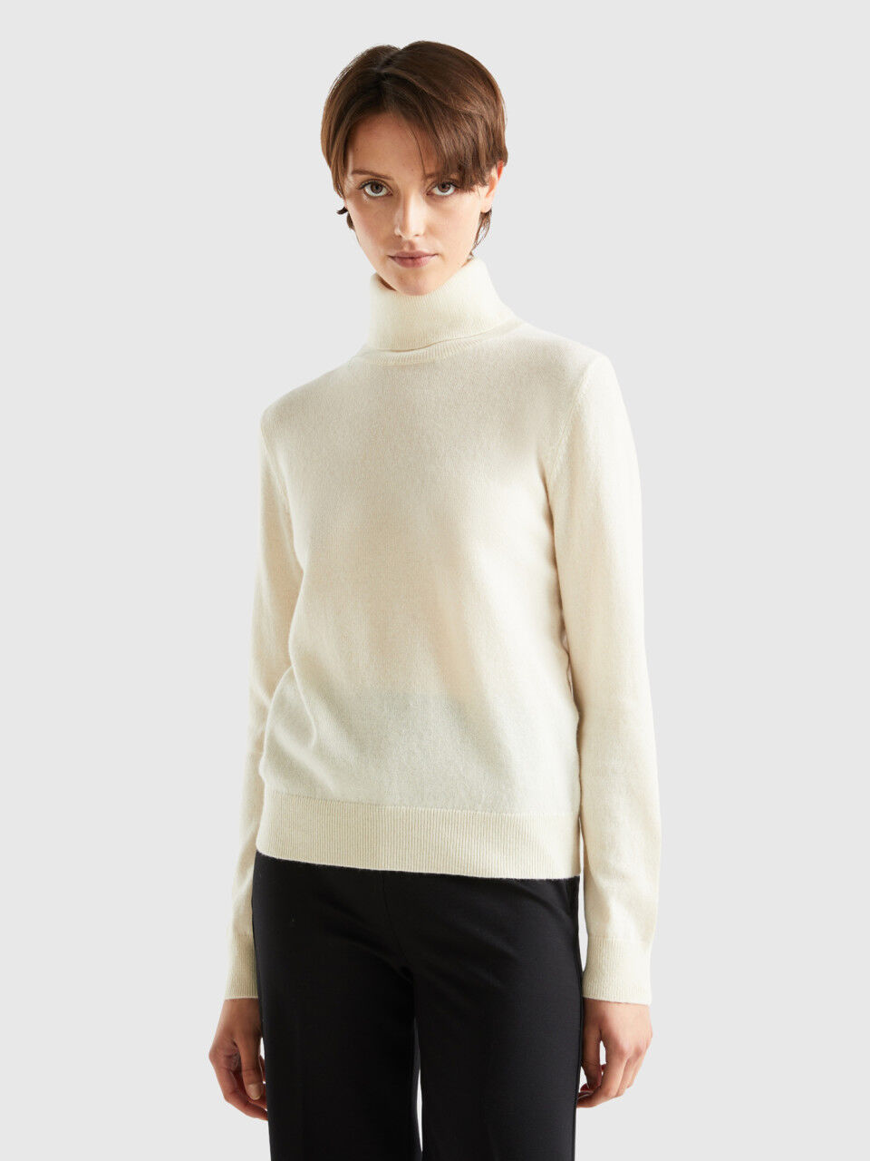 Pulls Cachemire Femme Nouvelle Collection 2024 Benetton