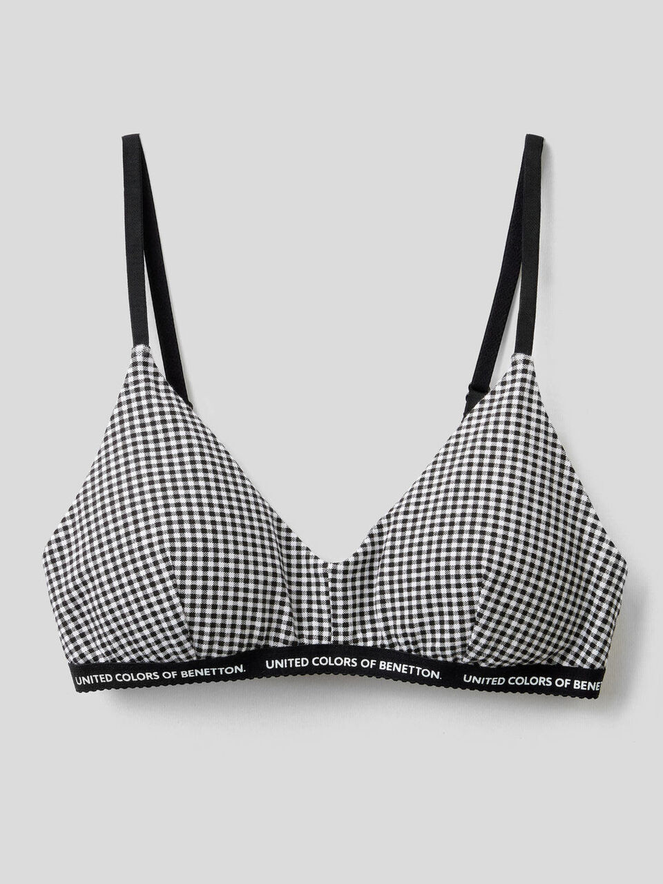 Brassiere imbottita con stampa image number 1