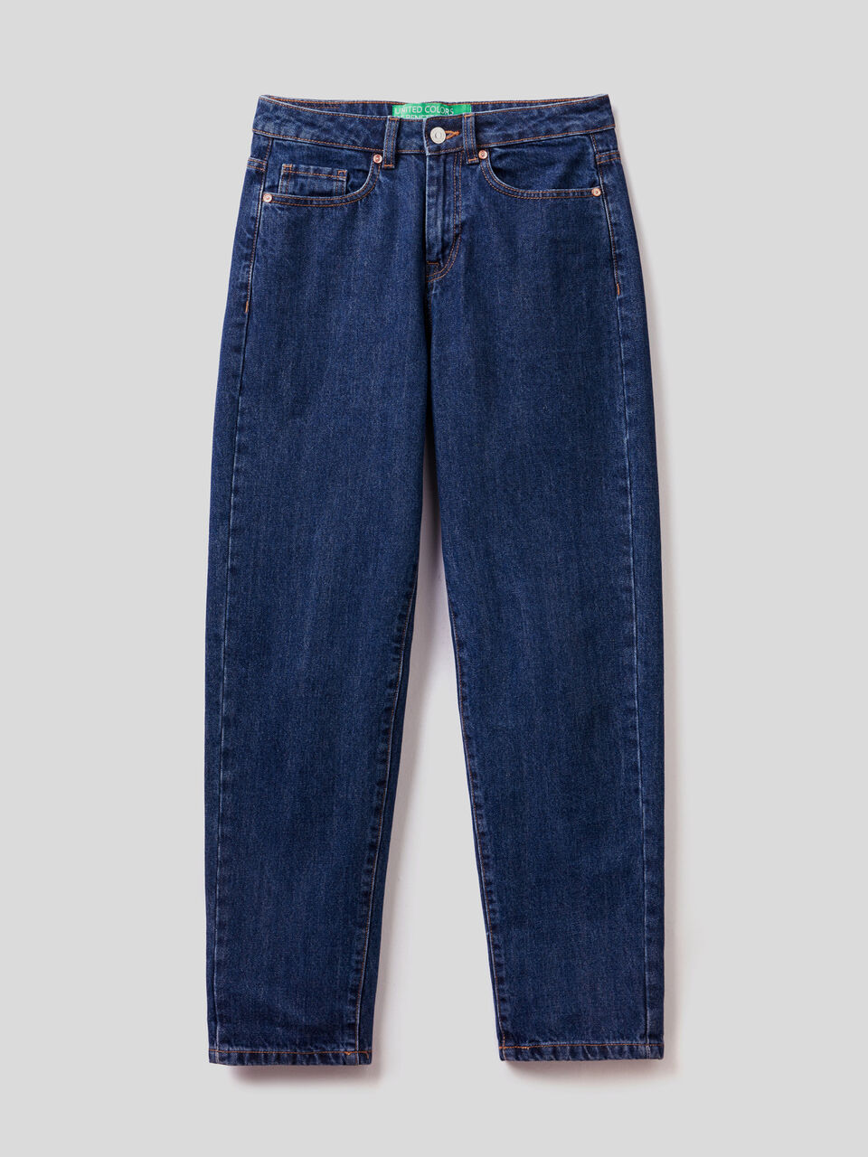 Boyfriend-Jeans aus 100% Baumwolle image number 1