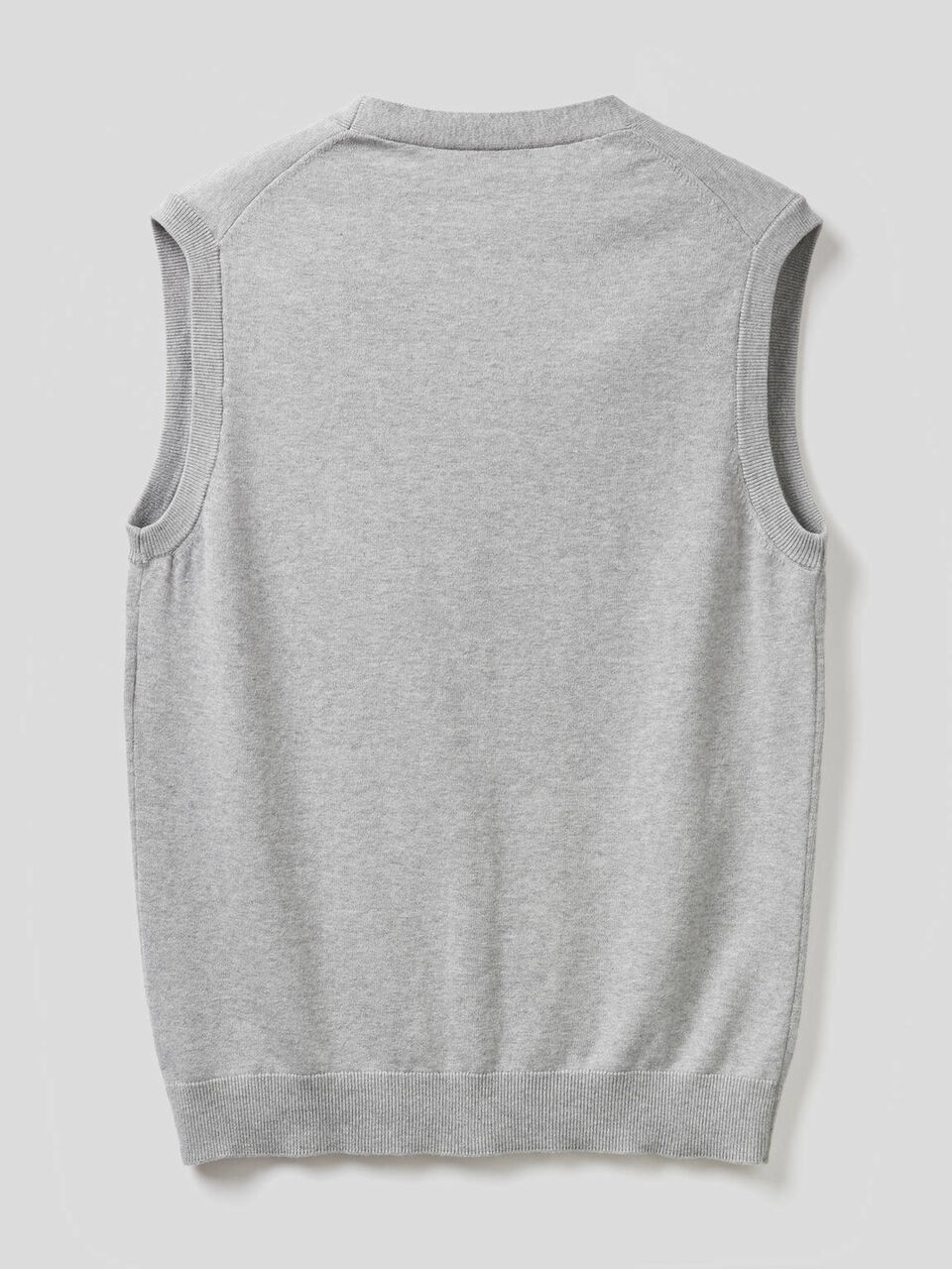 Gilet con bottoni in puro cotone image number 2