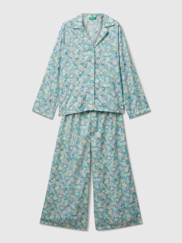 Flowy floral pyjamas Women