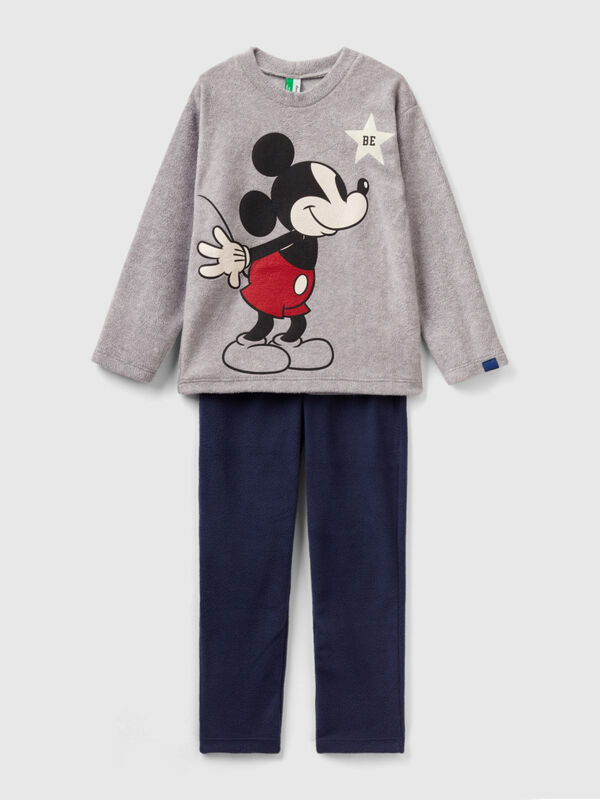 Pyjamas with Mickey Mouse fleece