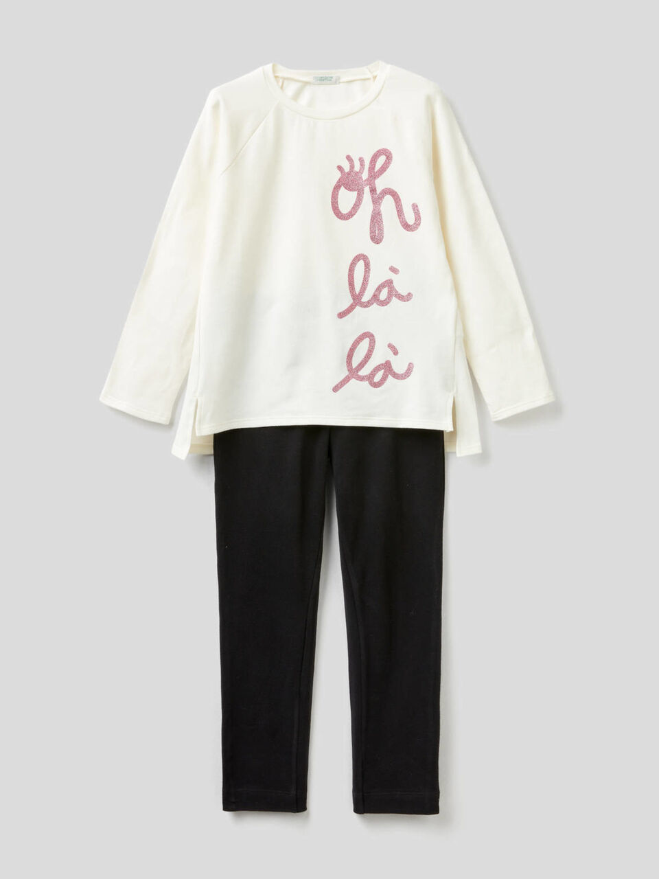 Pyjama chaud en coton stretch image number 1