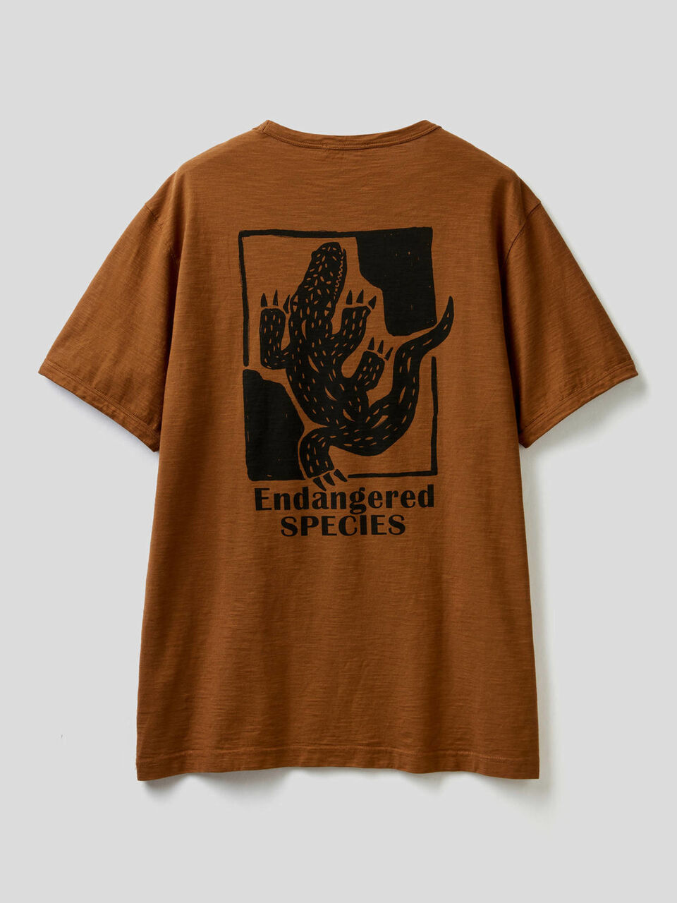 T-shirt en pur coton avec imprimé image number 2