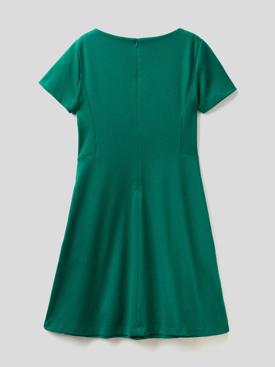 Dress in stretch cotton blend image number 2