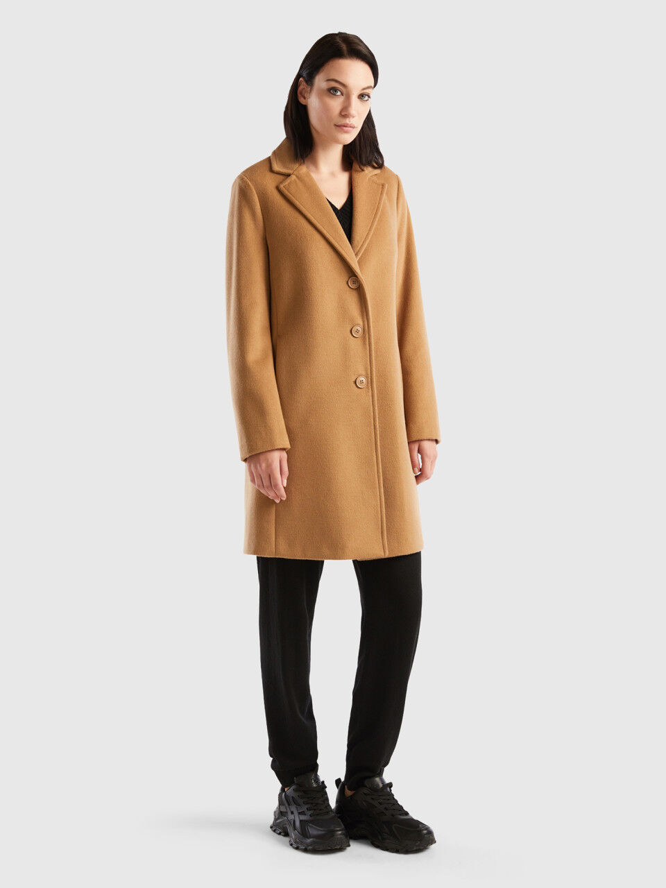 Benetton manteau fille outlet