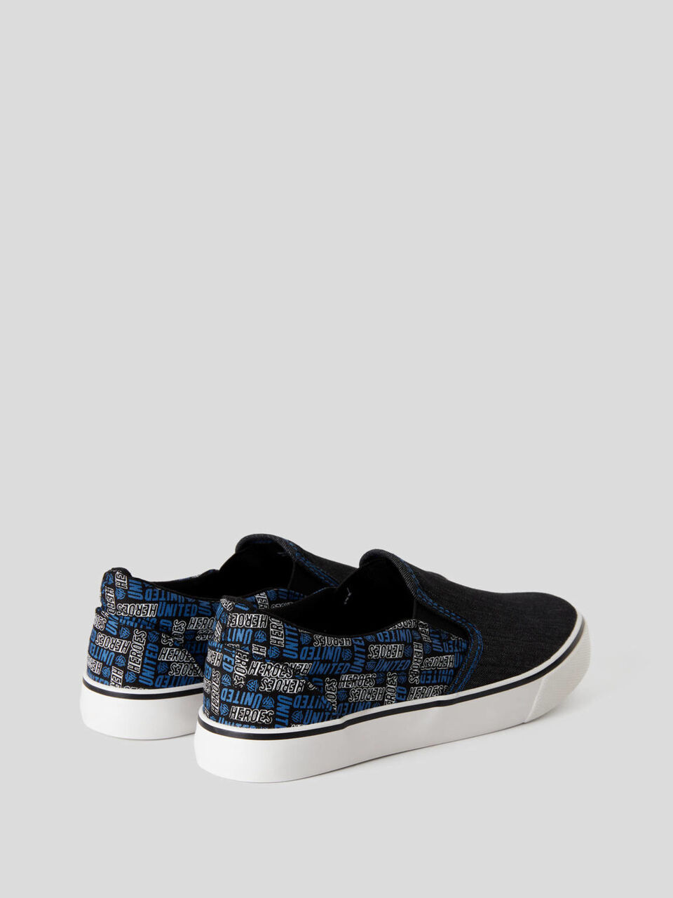 Sneakers stile skater in tessuto image number 2