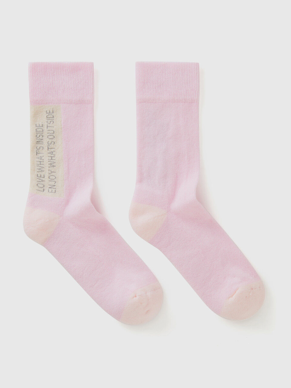 Chaussettes en coton bio stretch
