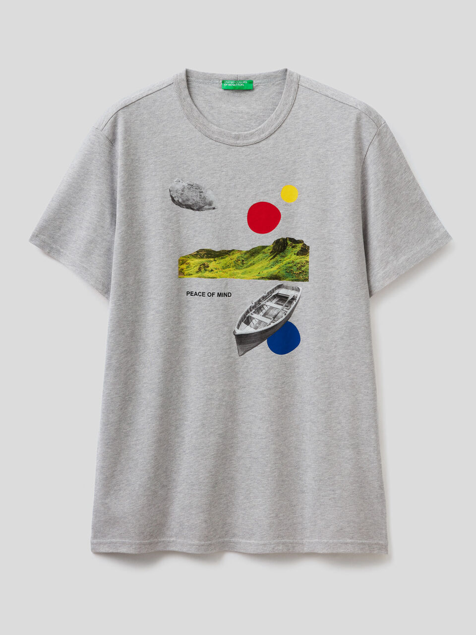 T-shirt in cotone biologico con stampa image number 1
