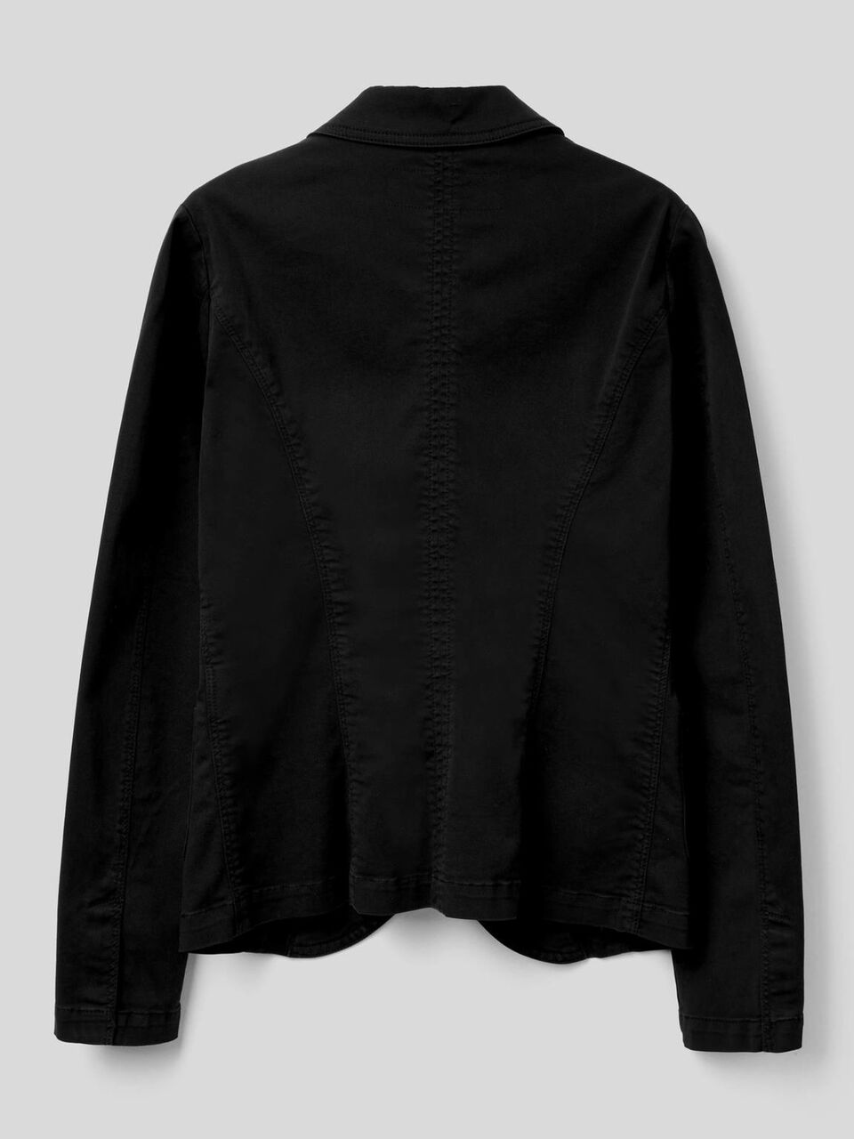 Blazer cintré en coton stretch image number 2