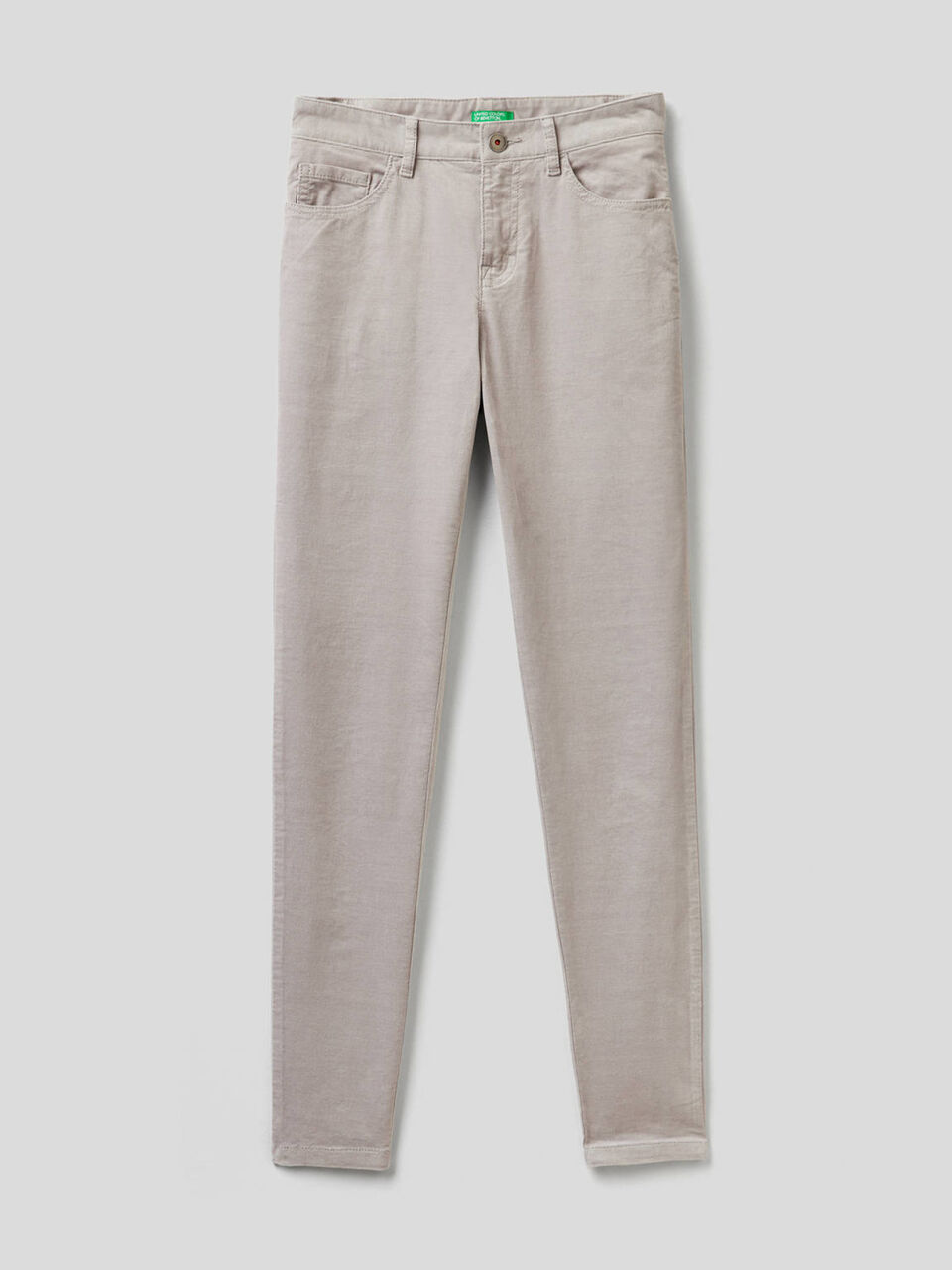 Pantaloni cinque tasche in velluto image number 1