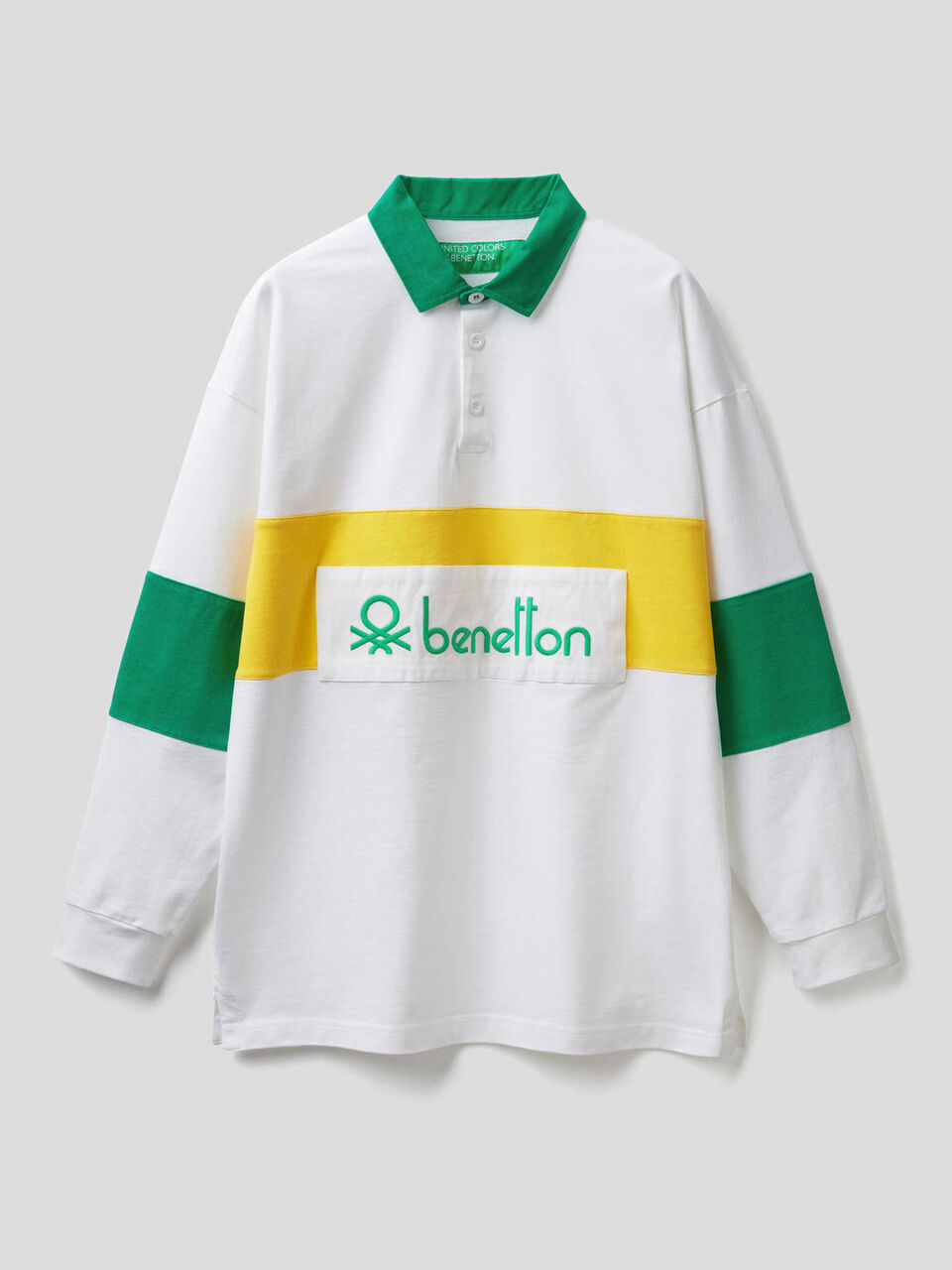 Polo de rugby en coton bio image number 1