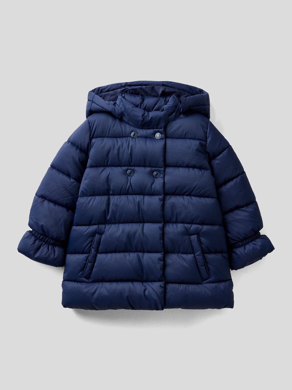 Padded double-breasted jacket