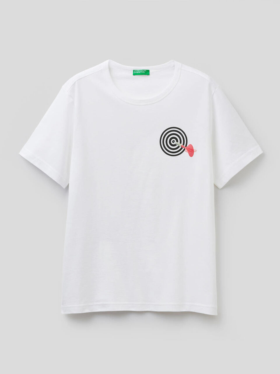 T-shirt in puro cotone con stampa image number 1