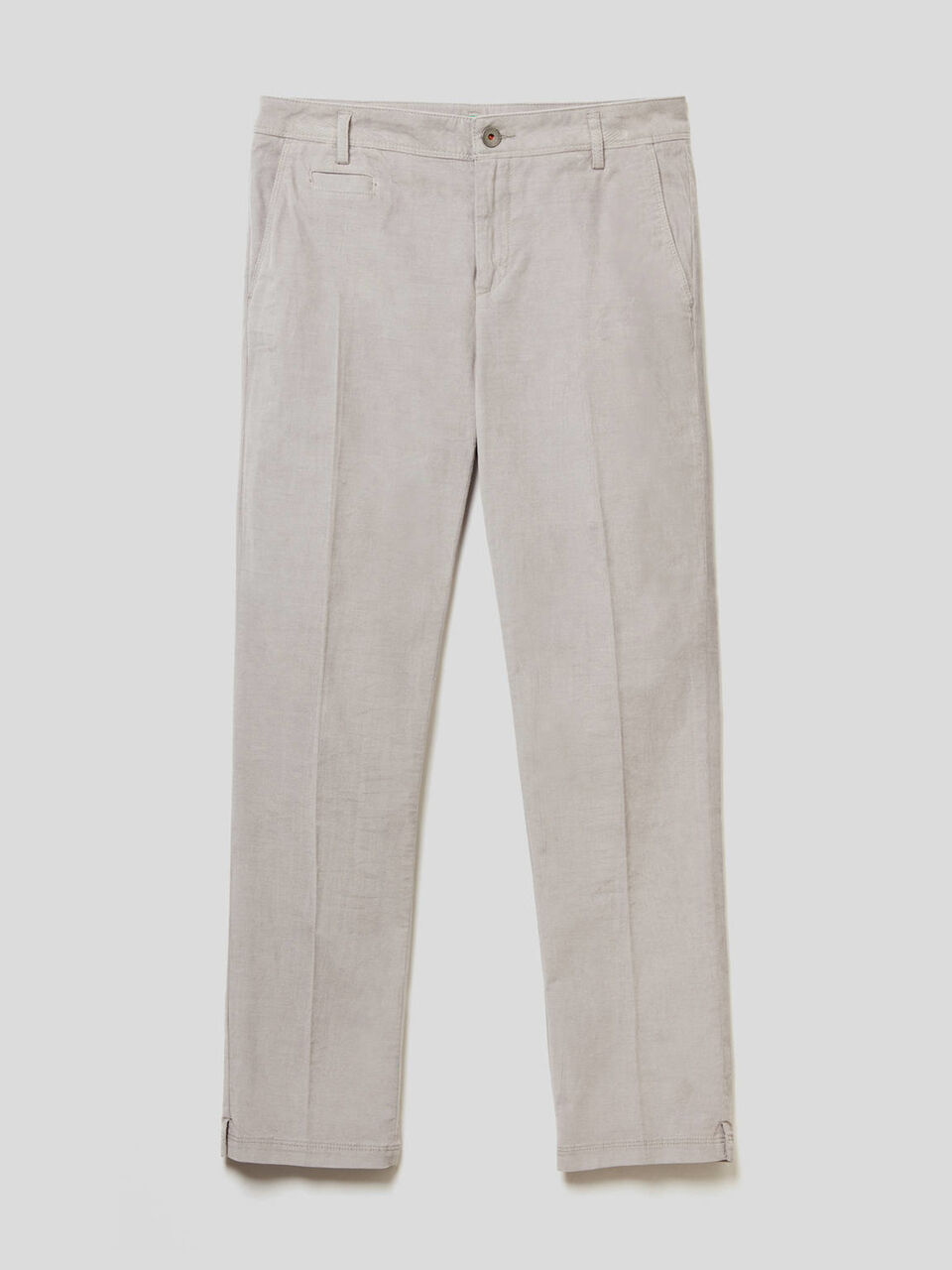 Chino in velluto elasticizzato image number 1