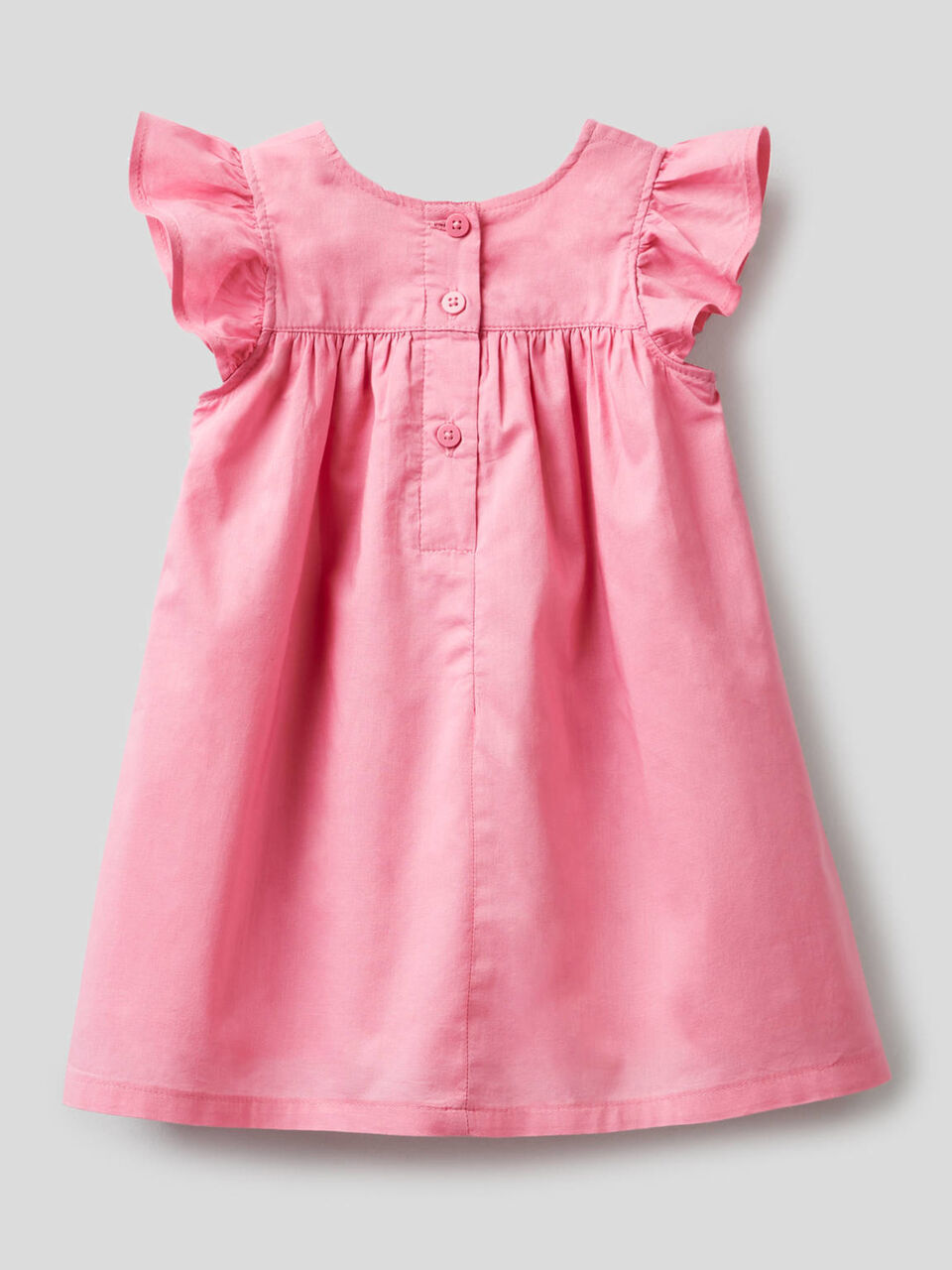 Wide dress in 100% cotton image number 2