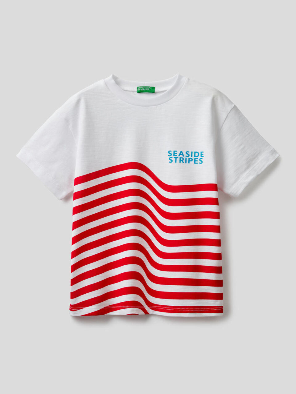 Cotton t-shirt with print image number 1