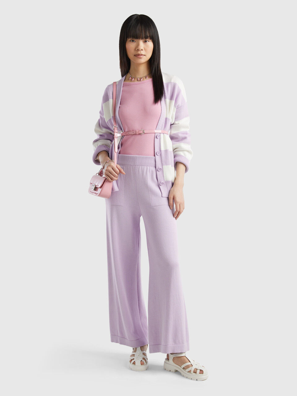 Pantalons Femme Nouvelle Collection 2024 Benetton