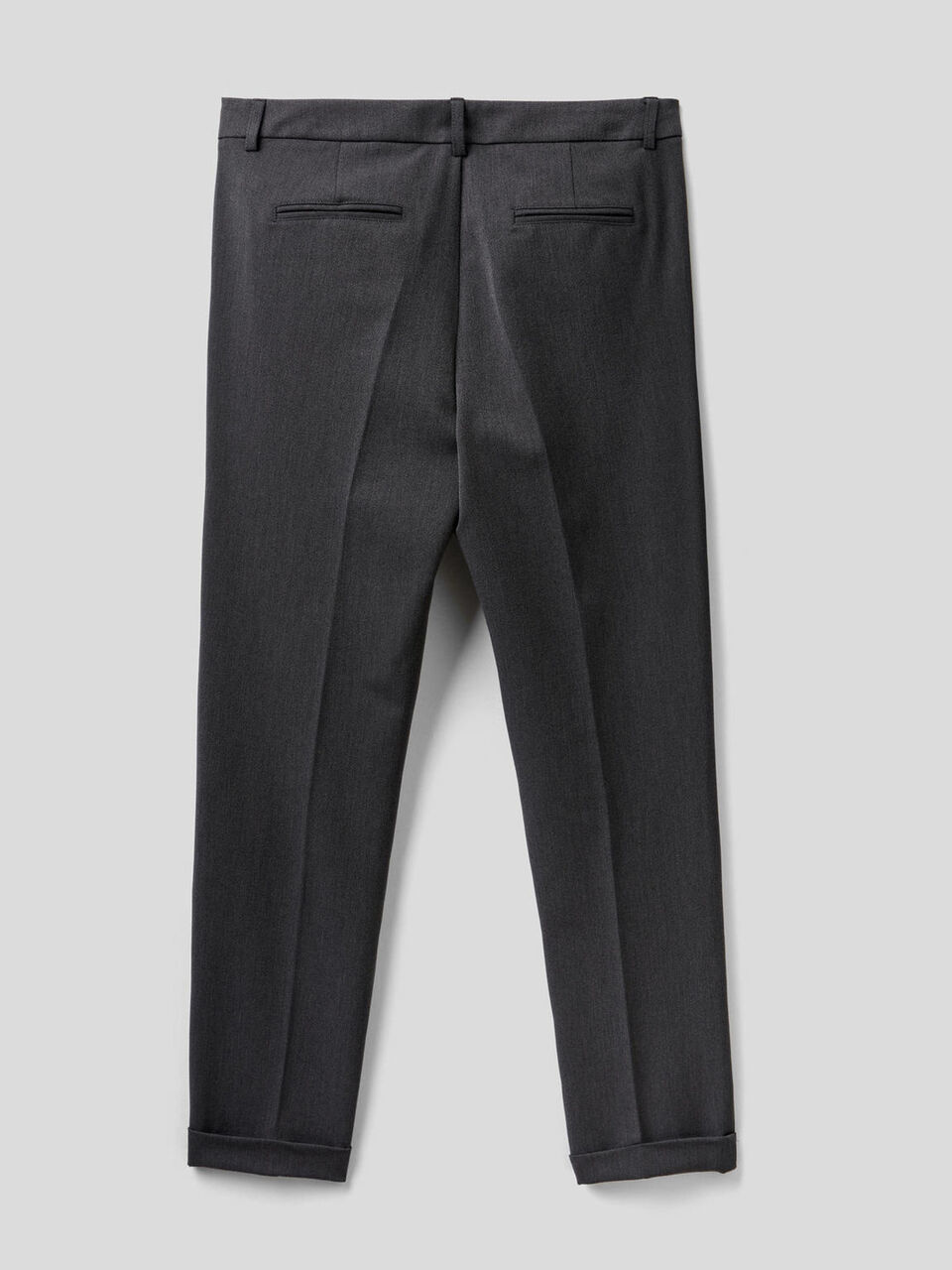 Stretch trousers with cuffs image number 2