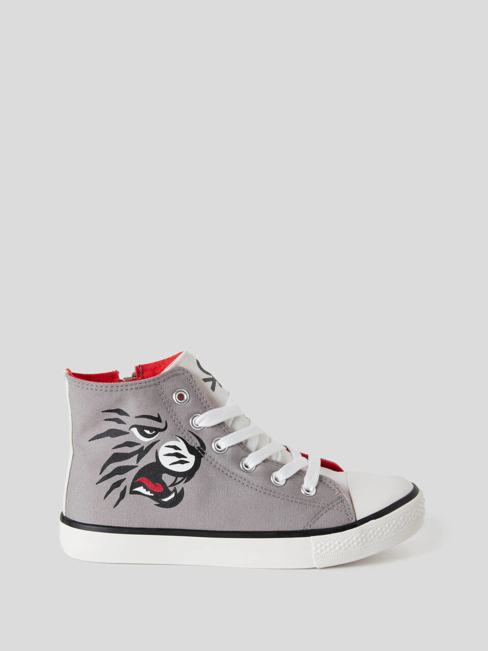 Sneakers montantes avec imprimé image number 1