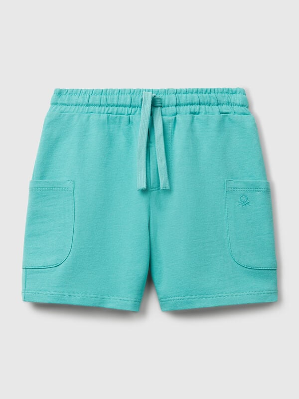 Cotton cargo shorts Junior Boy