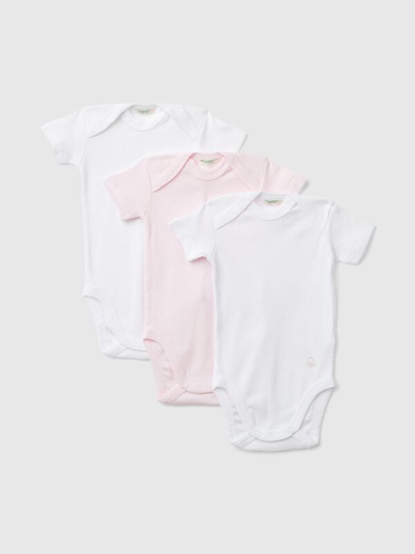  cotton solid color bodysuit set New Born (0-18 months)