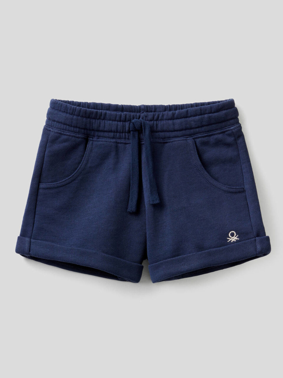 Sweat shorts in stretch cotton image number null