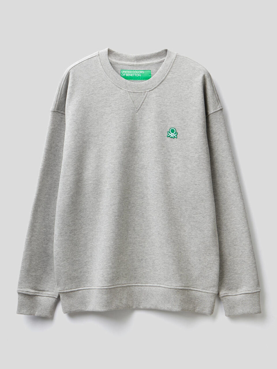 Felpa 100% cotone con logo applicato image number null