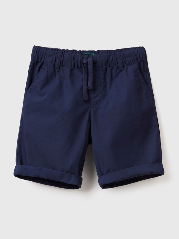 Shorts in 100% Baumwolle mit Tunnelzug Jungen
