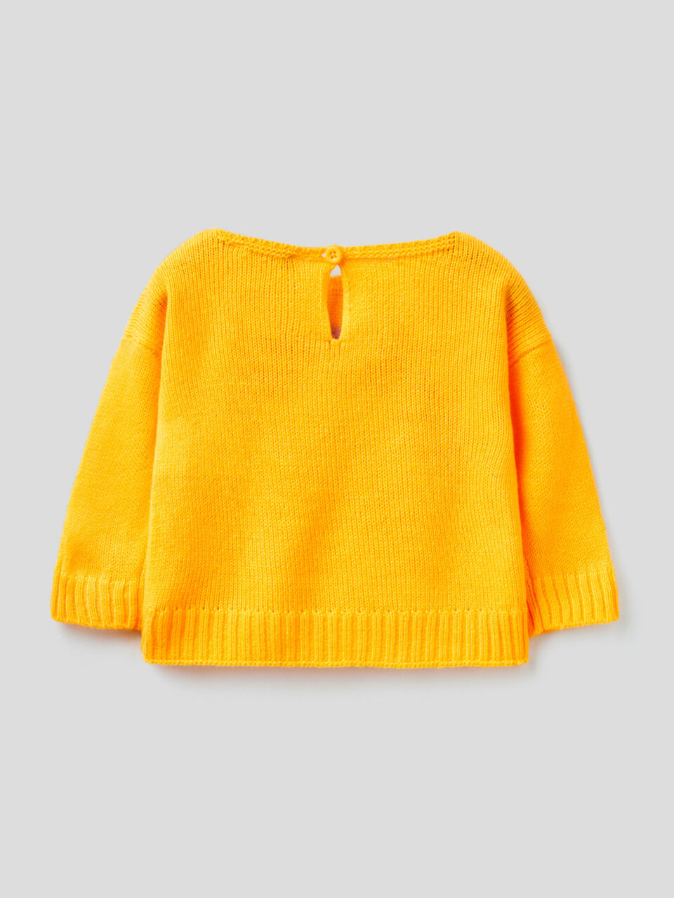 Sweater with graphic inlay image number 2