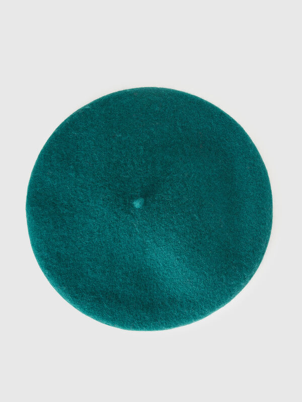 Classic beret in wool blend Women